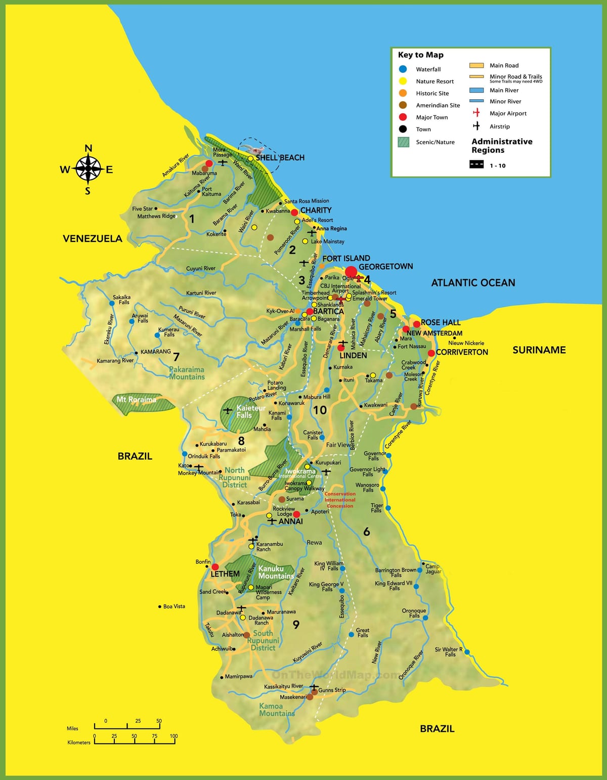 kat jeyografik nan foto nan Giyàn